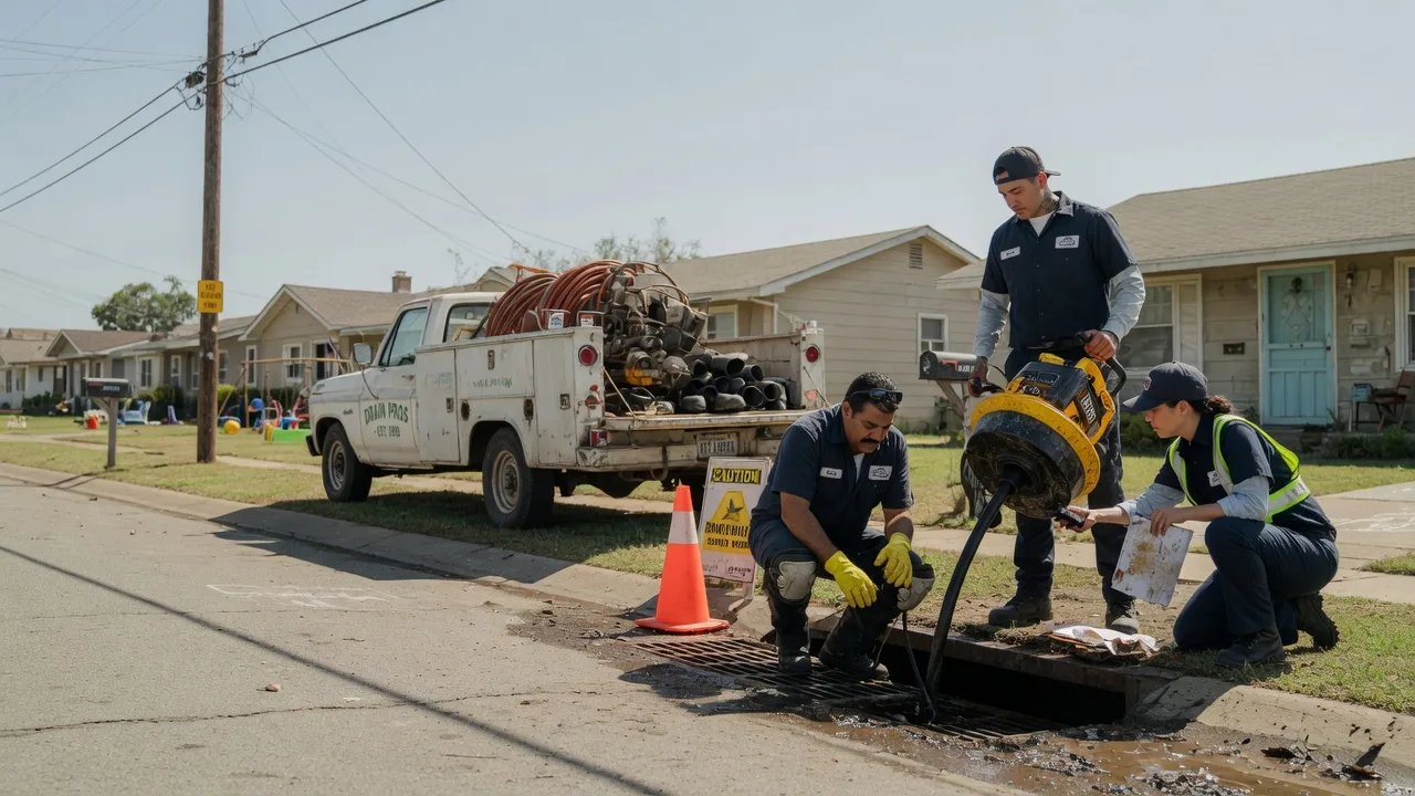 Drain Cleaning in White Plains, GA near me